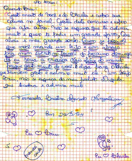 Carta de uma leitora ao RioRio.
