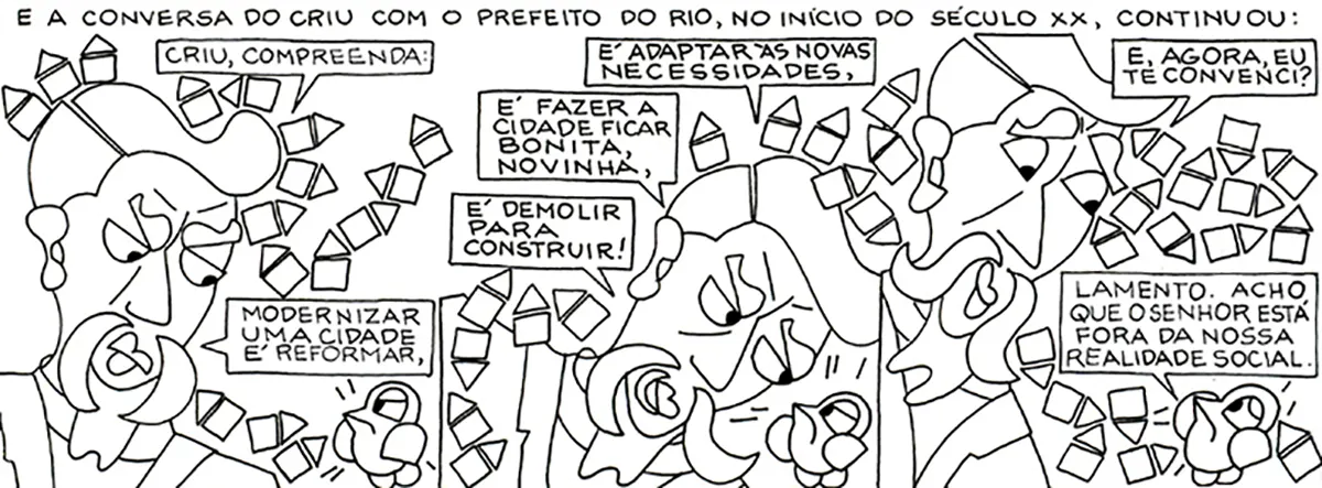 Registro do projeto RioRio: o Criu Carioca em atividade institucional na cidade.