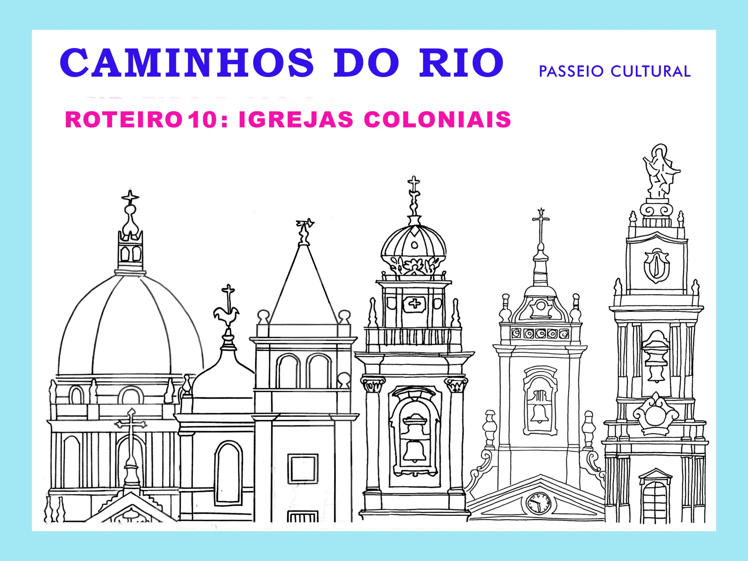 Talhas e pinturas de igrejas coloniais cariocas.