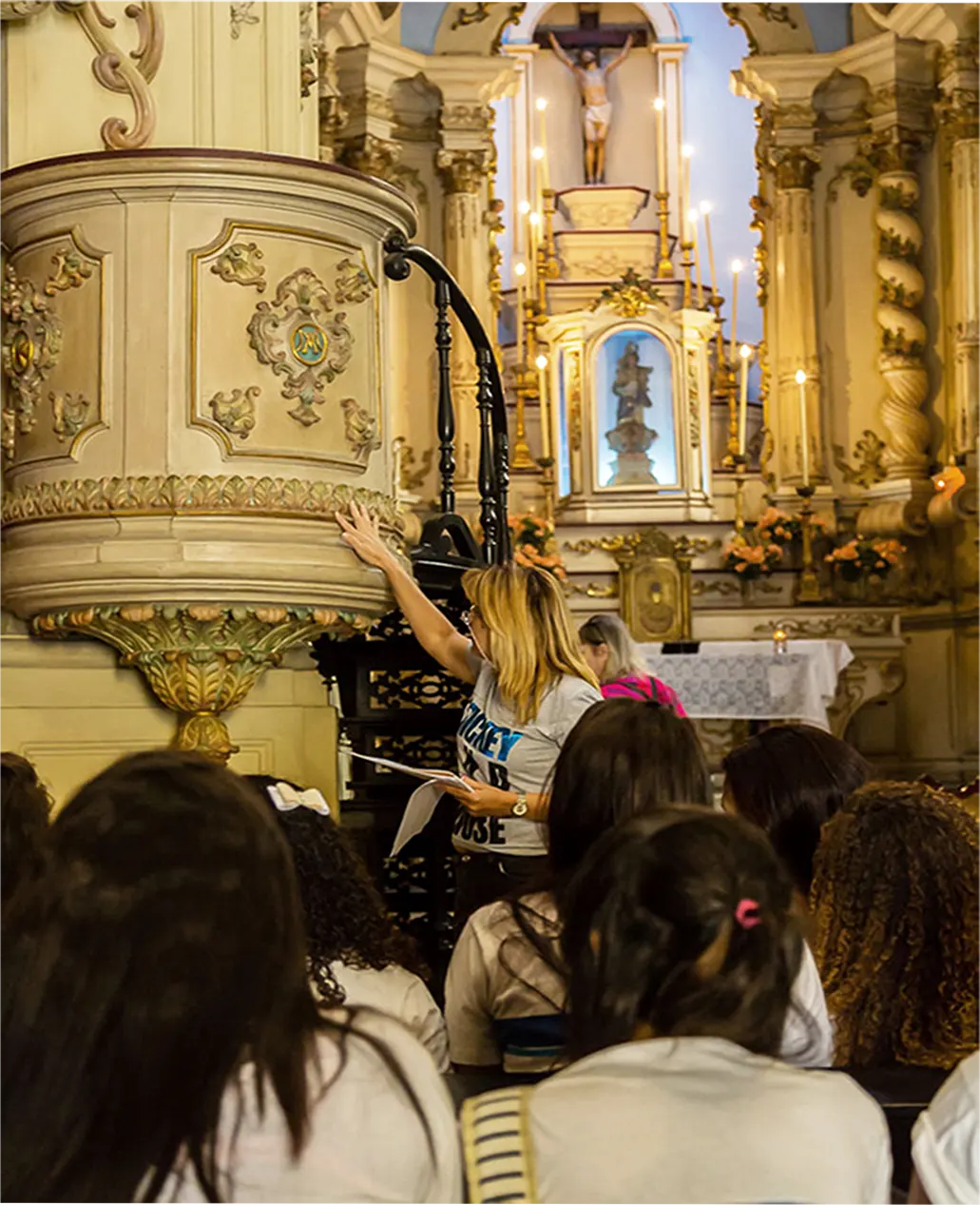 Igreja histórica do Centro, no roteiro das antigas lagoas.